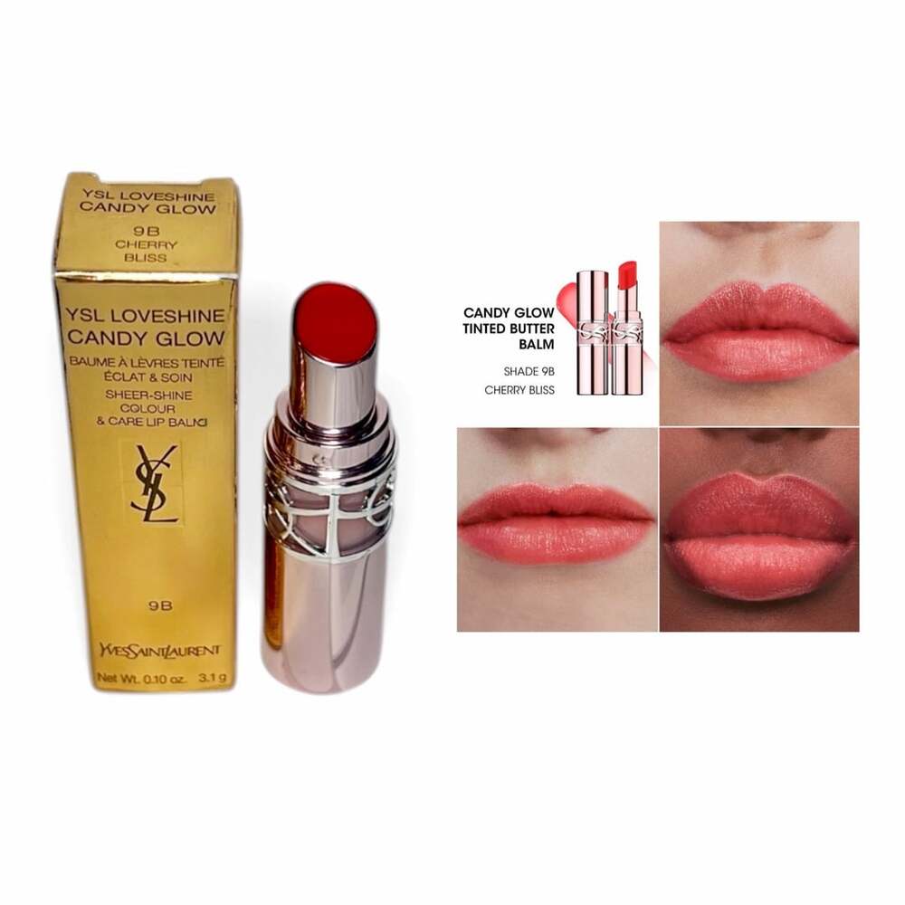 Yves Saint Laurent YSL Loveshine Candy Glow 9B Cherry Bliss